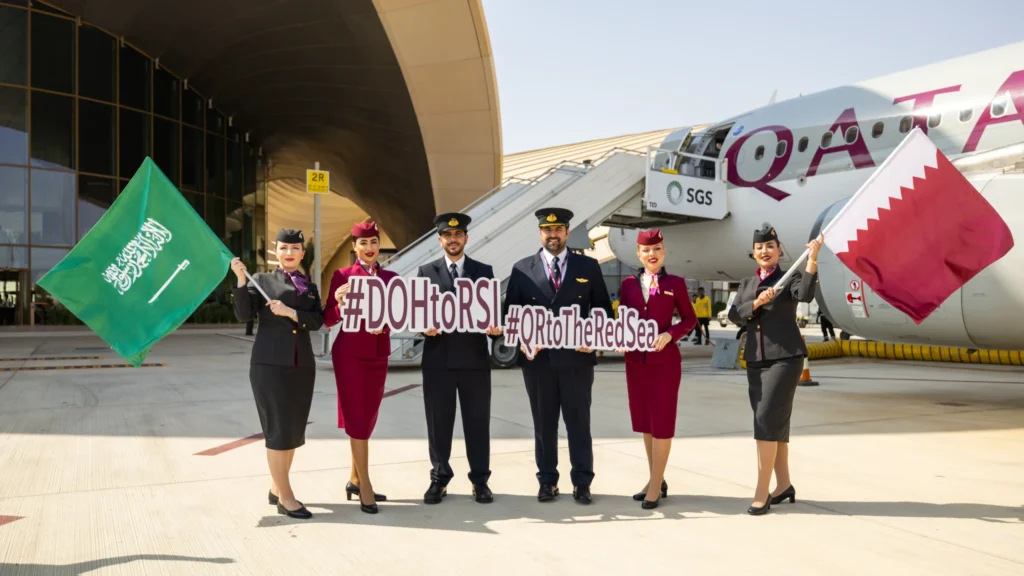 Qatar Airways Begins Flights to New Luxurious Travel Destination of Saudi Arabia