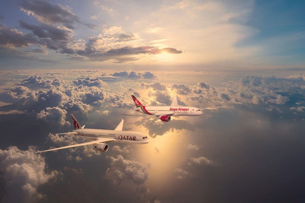 Qatar Airways and Kenya Airways launch new codeshare flights across 19 destinations